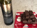 Dark Chocolate Red Wine Fudge